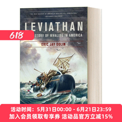 英文原版 Leviathan The History of Whaling in America 利维坦 美国捕鲸史 英文版 进口英语原版书籍