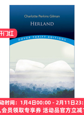 英文原版 Herland Dover Thrift Editions 她乡 女性主义著作 Charlotte Perkins Gilman夏洛特·帕金斯·吉尔曼 进口英语原版书籍
