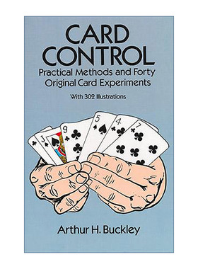 卡牌控制实用指南  英文原版 Card Control 实用方法与40个原始卡牌实验 Arthur H. Buckley 英文版 进口英语原版书籍