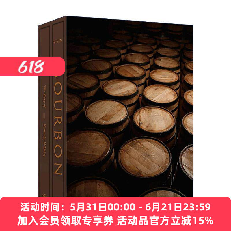 英文原版 Bourbon 肯塔基波本威士忌酒盒装套装插图指南 豪华精装收藏版 IACP奖入围 Clay Risen 英文版 进口英语原版书籍