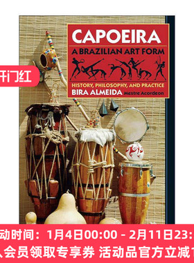 英文原版 Capoeira 卡波耶拉 一种巴西艺术形式 历史 哲学与实践 Bira Almeida 英文版 进口英语原版书籍