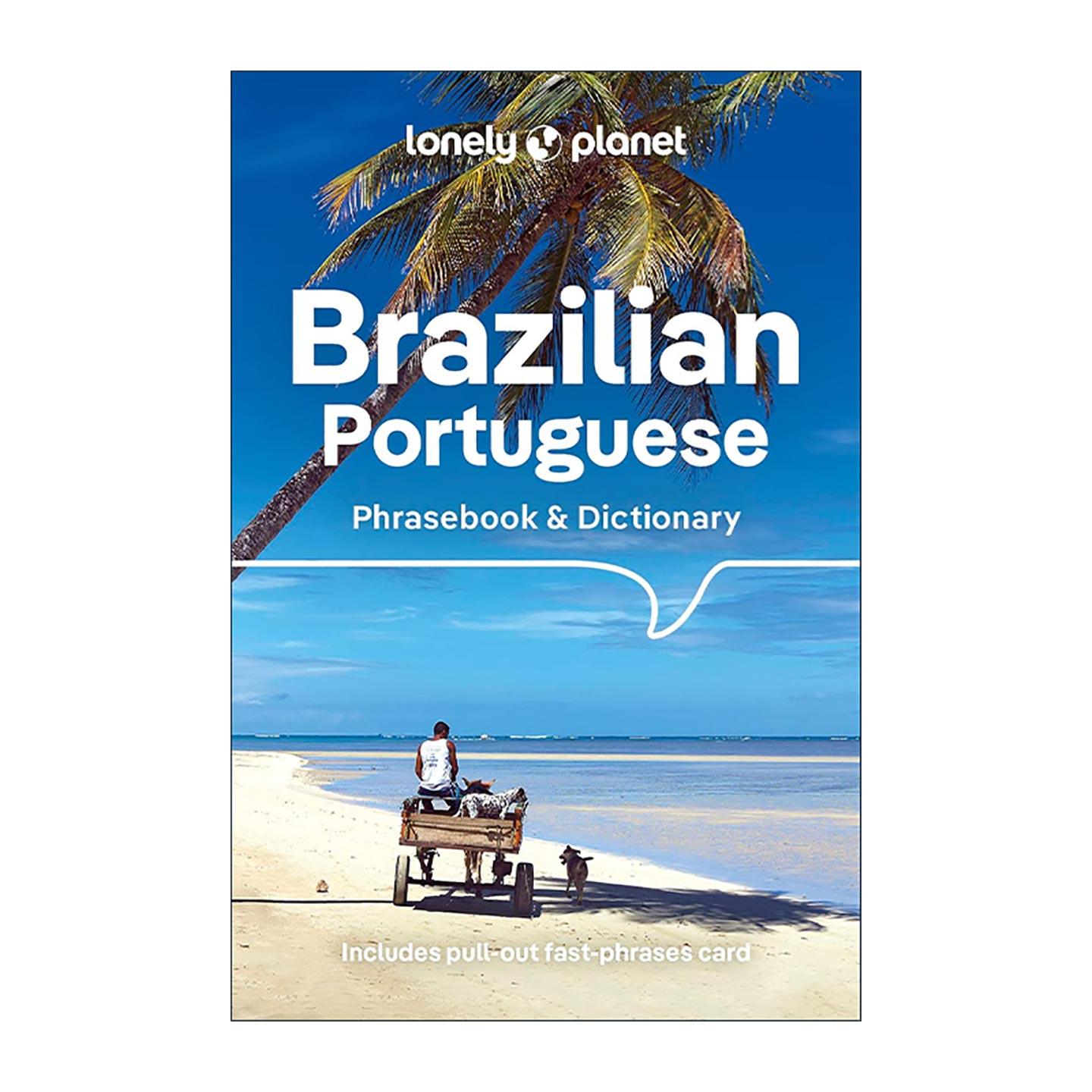 英文原版 Lonely Planet Brazilian Portuguese Phrasebook and Dictionary 孤独星球巴西葡萄牙语常用语手册及词典 第6版 进口