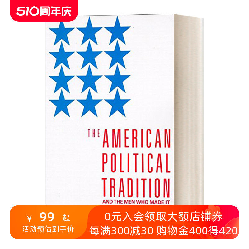 英文原版 The American Political Tradition美国政治的传统及其缔造者 Richard Hofstadter豆瓣高分英文版进口英语原版书籍