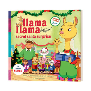 平装 书籍 Llama 进口英语原版 英文版 儿童英语启蒙绘本 Surprise Santa Secret 英文原版 华研原版