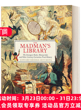 疯子图书馆 英文原版 Madman's Library 历史上奇怪的书 精装 英文版 进口英语原版书籍