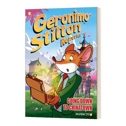 英文原版 Geronimo Stilton Reporter 7 Geronimo Stilton 老鼠记者 全彩漫画小说7 精装 英文版 进口英语原版书籍