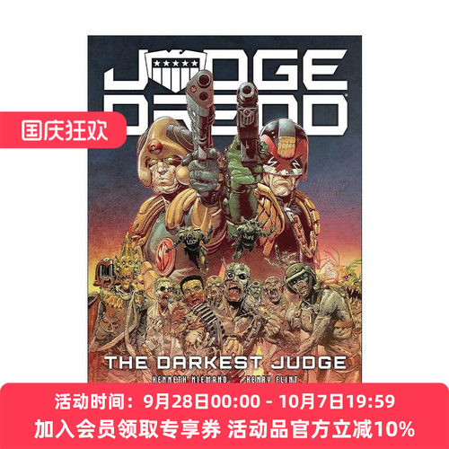 英文原版 Judge Dredd the Darkest Judge 特警判官 漫画 英文版 进口英语原版书籍