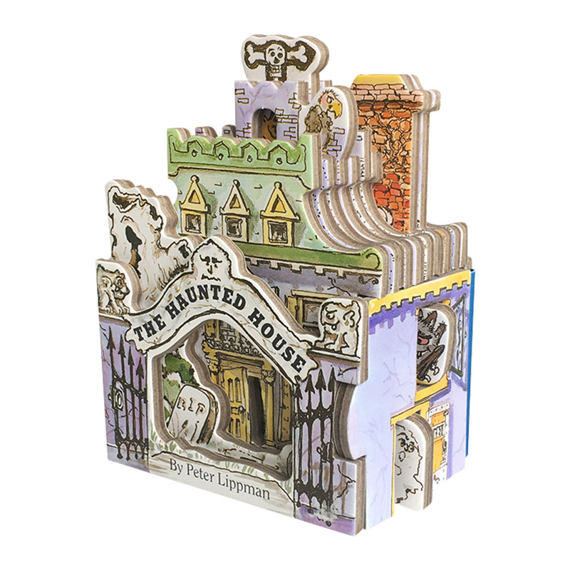 迷你屋系列 鬼屋 英文原版绘本 Mini House The Haunted House 儿童趣味奇妙纸板玩具书 造型书 英文版进口原版英语书籍