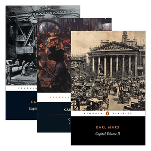 英文原版 Capital 1-3 资本论1-3册套装 卡尔马克思 Karl Marx 经济学 Penguin Classics企鹅经典 英文版 进口英语原版书籍