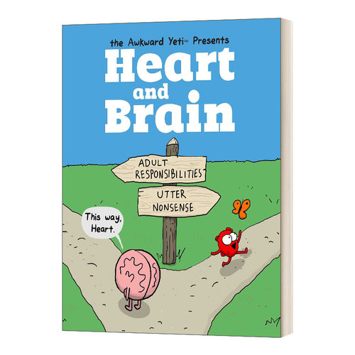 英文原版 Heart and Brain 我身体里的恶作剧 儿童绘本 英文版 进口英语原版书籍