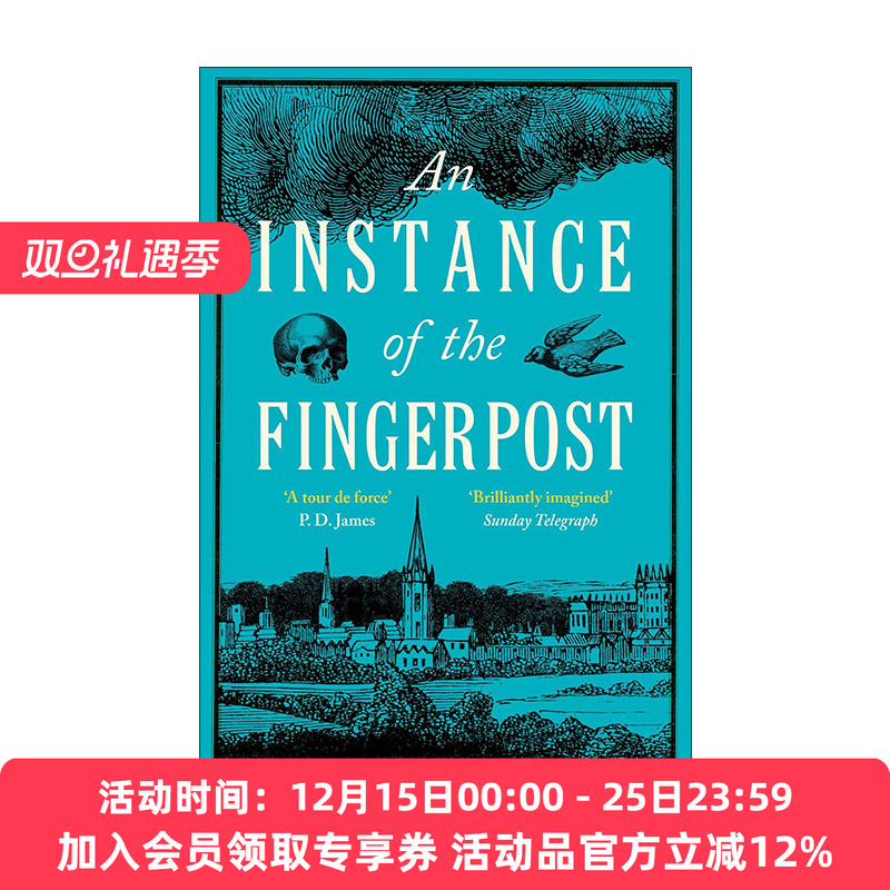 英文原版 An Instance of the Fingerpost 指路标的实例 伊恩·皮尔斯历史神秘推理小说 英文版 进口英语原版书籍