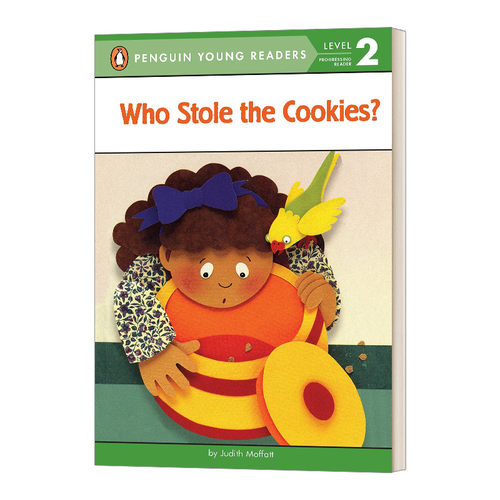 谁偷了饼干 英文原版 Who Stole the Cookies  Penguin Young Readers Level 2 企鹅青少分级阅读2级 英文版 进口英语原版书籍