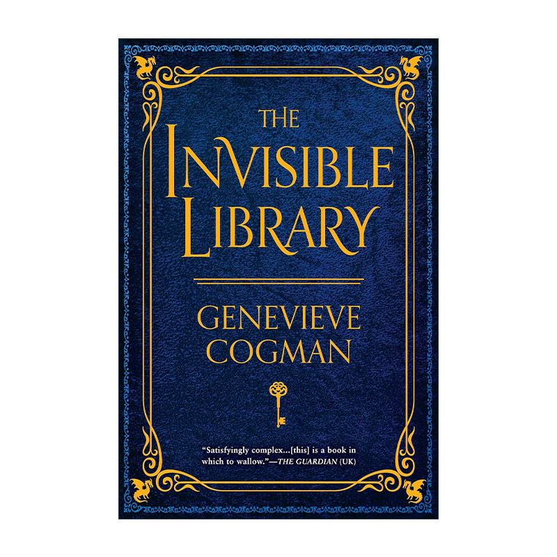 看不见的图书馆1 英文原版The Invisible Library时间旅行科幻小说 消失的珍本书Genevieve Cogman 英文版 进口英语原版书籍
