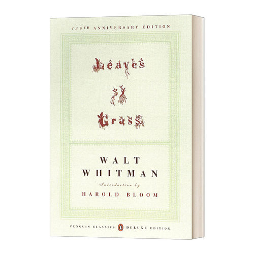 英文原版 Leaves of Grass The First 1855 Edition 草叶集 初版 Penguin Classics Deluxe Edition 英文版 进口英语原版书籍