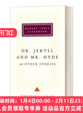 英文原版小说 Dr Jekyll And Mr Hyde 杰基尔博士和海德先生 人人图书馆精装收藏版 英文版 进口英语原版书籍