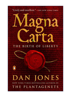 大宪章  英文原版 Magna Carta 自由的诞生 英国法律历史 Dan Jones 英文版 进口英语原版书籍