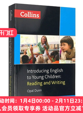 柯林斯少儿英语阅读及写作教学指南 英文原版 Introducing English to Young Children Reading and Writing 全英文版进口教辅书