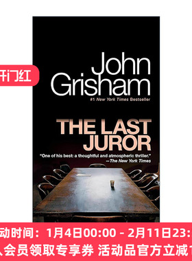 英文原版 The Last Juror 最后的陪审员 John Grisham约翰·格里森姆 英文版 进口英语原版书籍