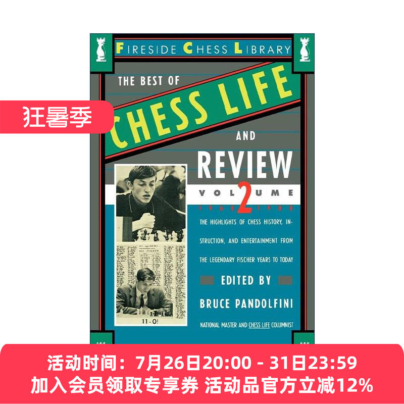 英文原版 Best of Chess Life and Review Volume 2 国际象棋评论和生活杂志精选卷2 英文版 进口英语原版书籍
