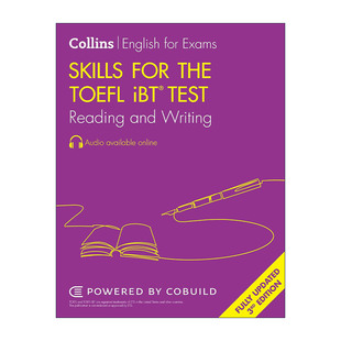 英文原版 Skills for the TOEFL iBT Test Reading and Writing 新托福考试教材 阅读和写作 第三版改革版 含在线音频 进口书籍