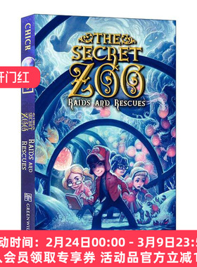 英文原版 The Secret Zoo Raids and Rescues 秘密动物园卷五 英文版 进口英语原版书籍
