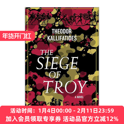 英文原版 The Siege of Troy 特洛伊城的沦陷 历史小说 Theodor Kallifatides 英文版 进口英语原版书籍