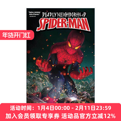 英文原版 Deadly Neighborhood Spider-Man 致命邻居 蜘蛛侠 漫威漫画 B. EARL 英文版 进口英语原版书籍