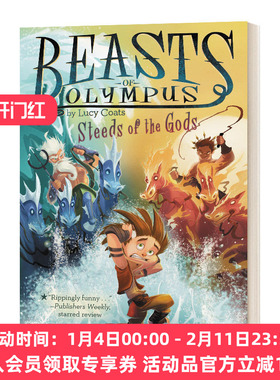 英文原版 Steeds Of the Gods #3 龙之治愈者3 英文版 进口英语原版书籍