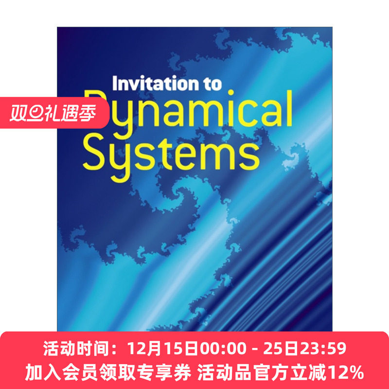 动力学系统的邀请 英文原版 Invitation to Dynamical Systems Prof. Edward R. Scheinerman 英文版 进口英语原版书籍