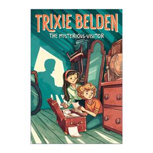 Visitor 英文版 The Mysterious 少女侦探崔西·贝尔登系列4 Belden Trixie 儿童推理小说 英文原版 Girl 神秘访客 Detective