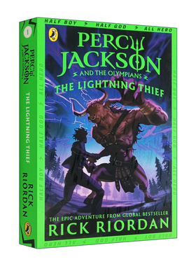 华研原版 波西杰克逊全套 英文原版小说 Percy Jackson and the Lightning Thief Book 1波西杰克逊与神火之盗 青少年科幻小说进口
