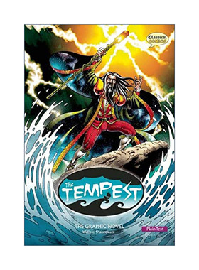 英文原版 The Tempest The Graphic Novel 暴风雨经典文学全彩漫画版  图文小说 纯文本 莎士比亚 英文版 进口英语原版书籍