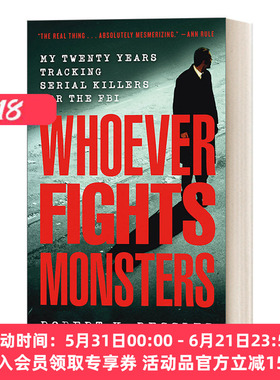 FBI心理分析术 英文原版 Whoever Fights Monsters 我在FBI的20年 英文版 进口英语原版书籍