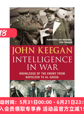 英文原版 Intelligence In War 战争论 战争中的情报 约翰·基根 英文版 进口英语原版书籍
