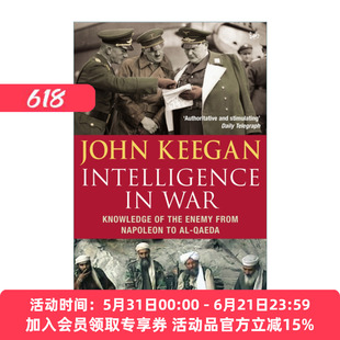 英文原版 Intelligence In War 战争论 战争中的情报 约翰·基根 英文版 进口英语原版书籍