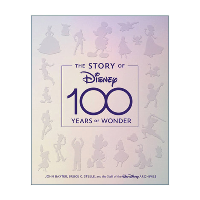英文原版 The Story of Disney 迪士尼100周年纪念画册 百年奇迹 艺术设定集 品牌故事发展史 精装 英文版 进口英语原版书籍