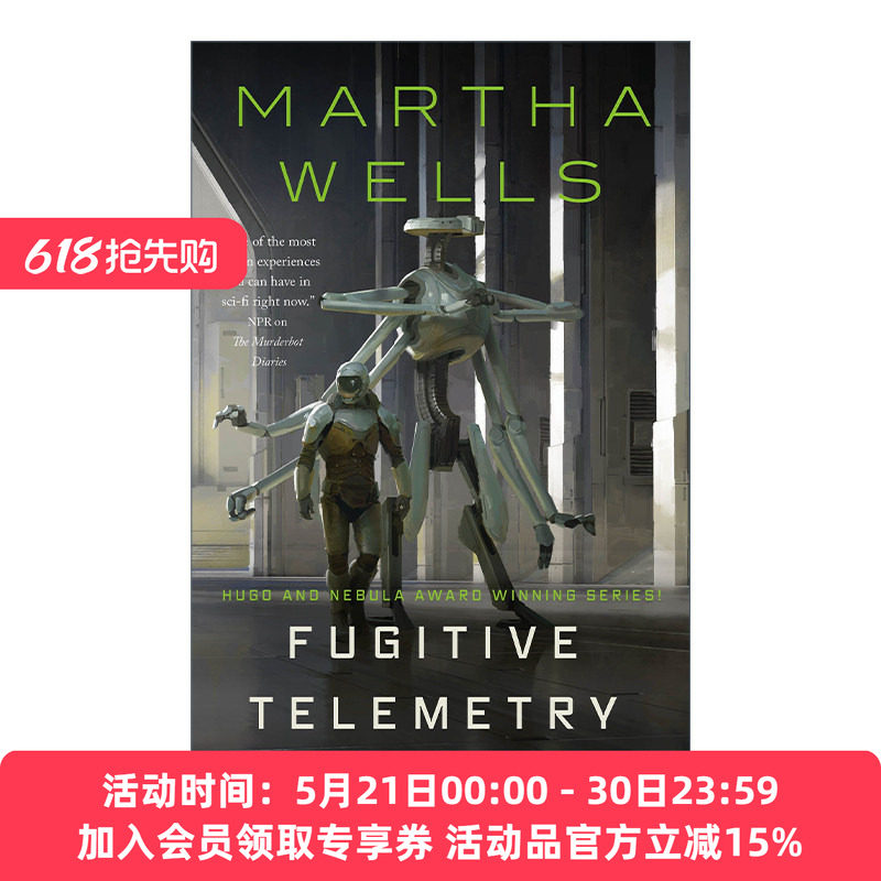 英文原版 Fugitive Telemetry 杀手机器人日记6 精装 英文版 进口英语原版书籍