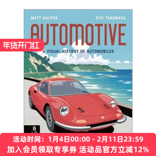 汽车  英文原版 Automotive A Visual History of Automobiles 视觉历史 精装 英文版 进口英语原版书籍