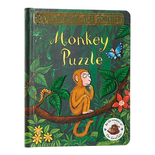 英文原版 Monkey Puzzle 小猴子找妈妈 英文版 进口英语原版书籍