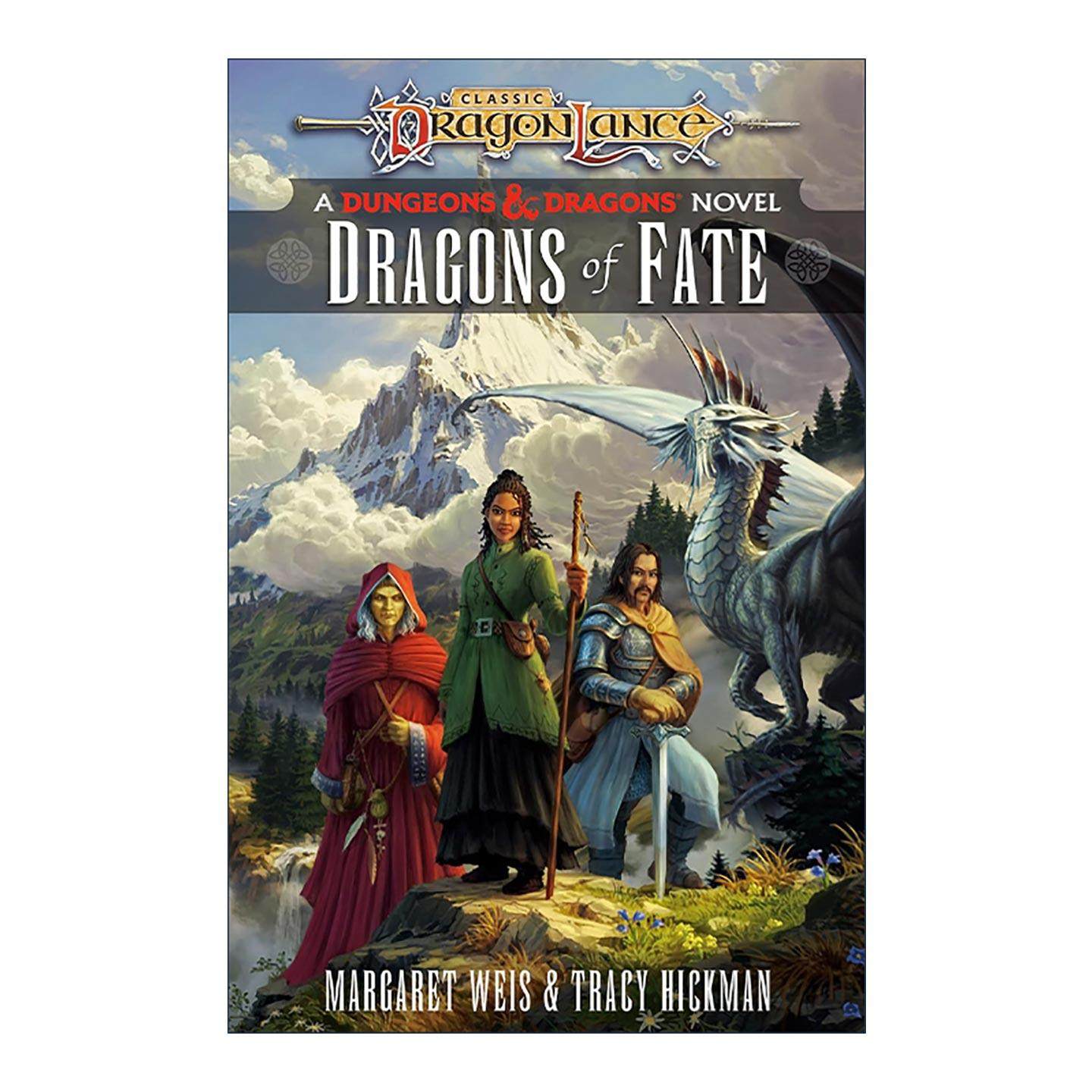 英文原版 Dragons of Fate Dragonlance Destinies Volume 2 龙枪命运三部曲之二 巨龙之命 奇幻小说 英文版 进口英语原版书籍