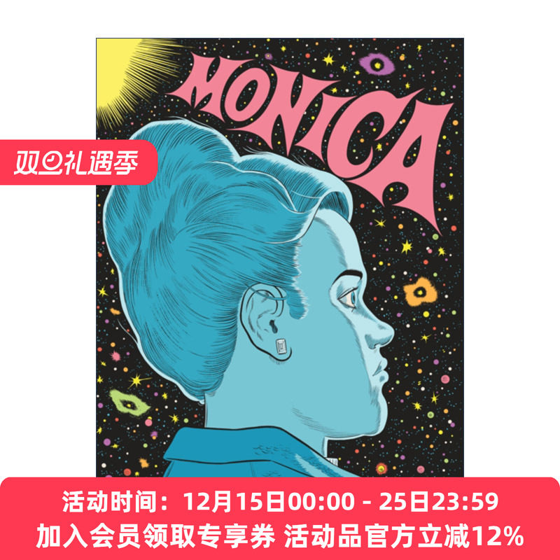 英文原版 Monica 莫妮卡 丹尼尔·克劳维斯漫画新作 精装 英文版 进口英语原版书籍