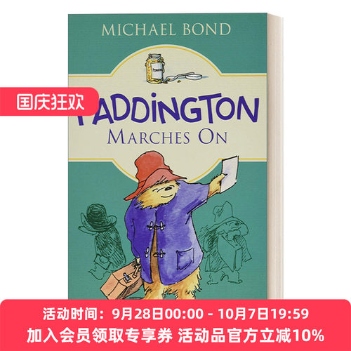 英文原版 Paddington Marches On帕丁顿熊章节小说 英文版 进口英语原版书籍