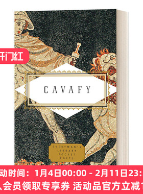 英文原版 Cavafy Poems 卡瓦菲斯诗歌选集 Everyman精装版 英文版 进口英语原版书籍