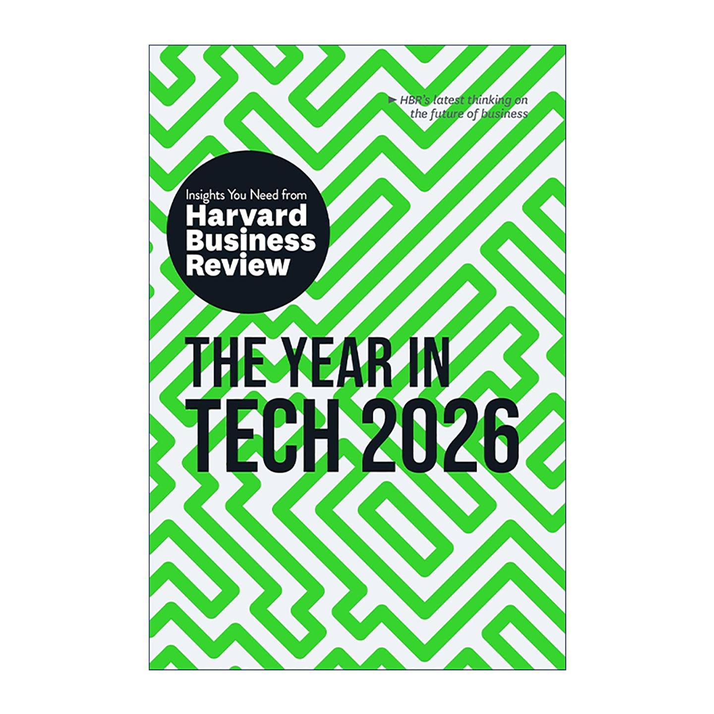 英文原版 The Year in Tech 2026 哈佛商业评论洞察力系列 2026年科技年度大事记 英文版 进口英语原版书籍