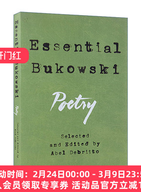 英文原版 Essential Bukowski 布可夫斯基诗选 英文版 进口英语原版书籍
