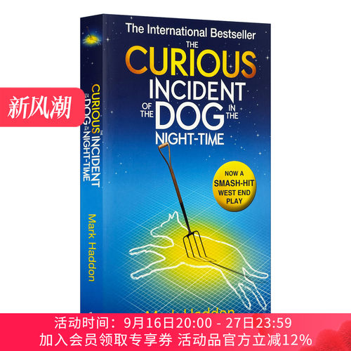 深夜小狗神秘事件 英文原版 The Curious Incident of the Dog In Night-time 英文版 进口英语原版书籍