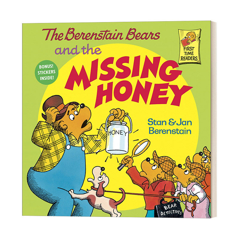 英文原版绘本 The Berenstain Bears and the Missing Honey 贝贝熊和失踪的蜂蜜 儿童英语启蒙认知亲子绘本 英文版 进口英语书籍