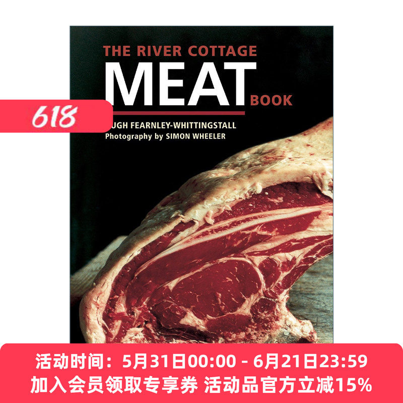 河边小屋肉类烹饪指南 英文原版 The River Cottage Meat Book 精装食谱 Hugh Fearnley-Whittingstall 英文版 进口英语原版书籍