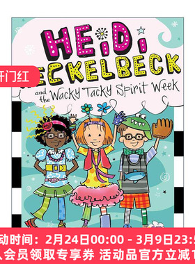 英文原版 Heidi Heckelbeck and the Wacky Tacky Spirit Week 小女巫海蒂27 英文版 进口英语原版书籍