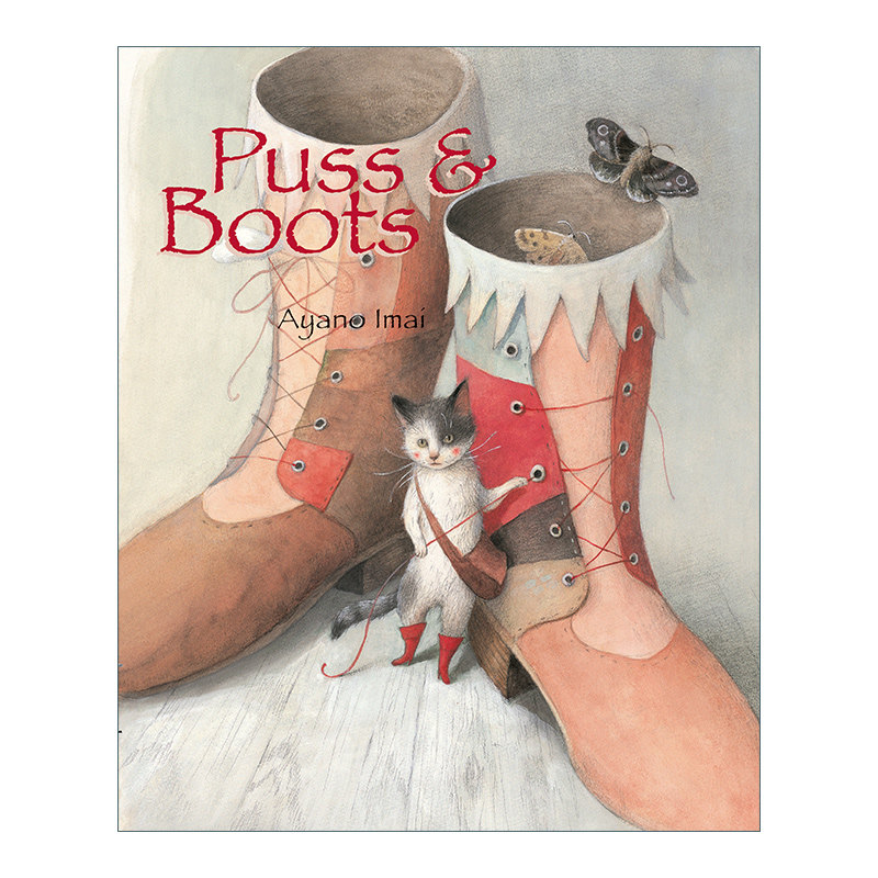 穿长靴的猫 英文原版绘本 Puss and Boots 经典童话故事 儿童精装绘本 Ayano Imai 英文版 进口英语原版书籍